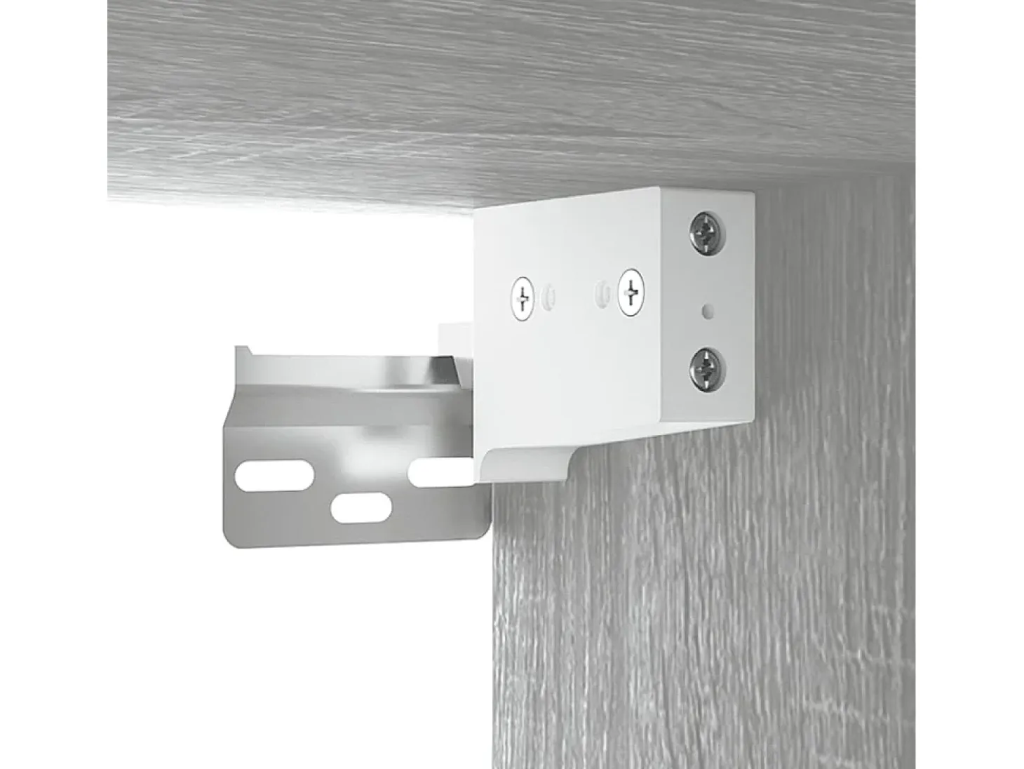 Armario de pared Sonoma gris 35x34x90 cm Madera de ingeniería