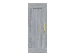 Armario de pared Sonoma gris 35x34x90 cm Madera de ingeniería