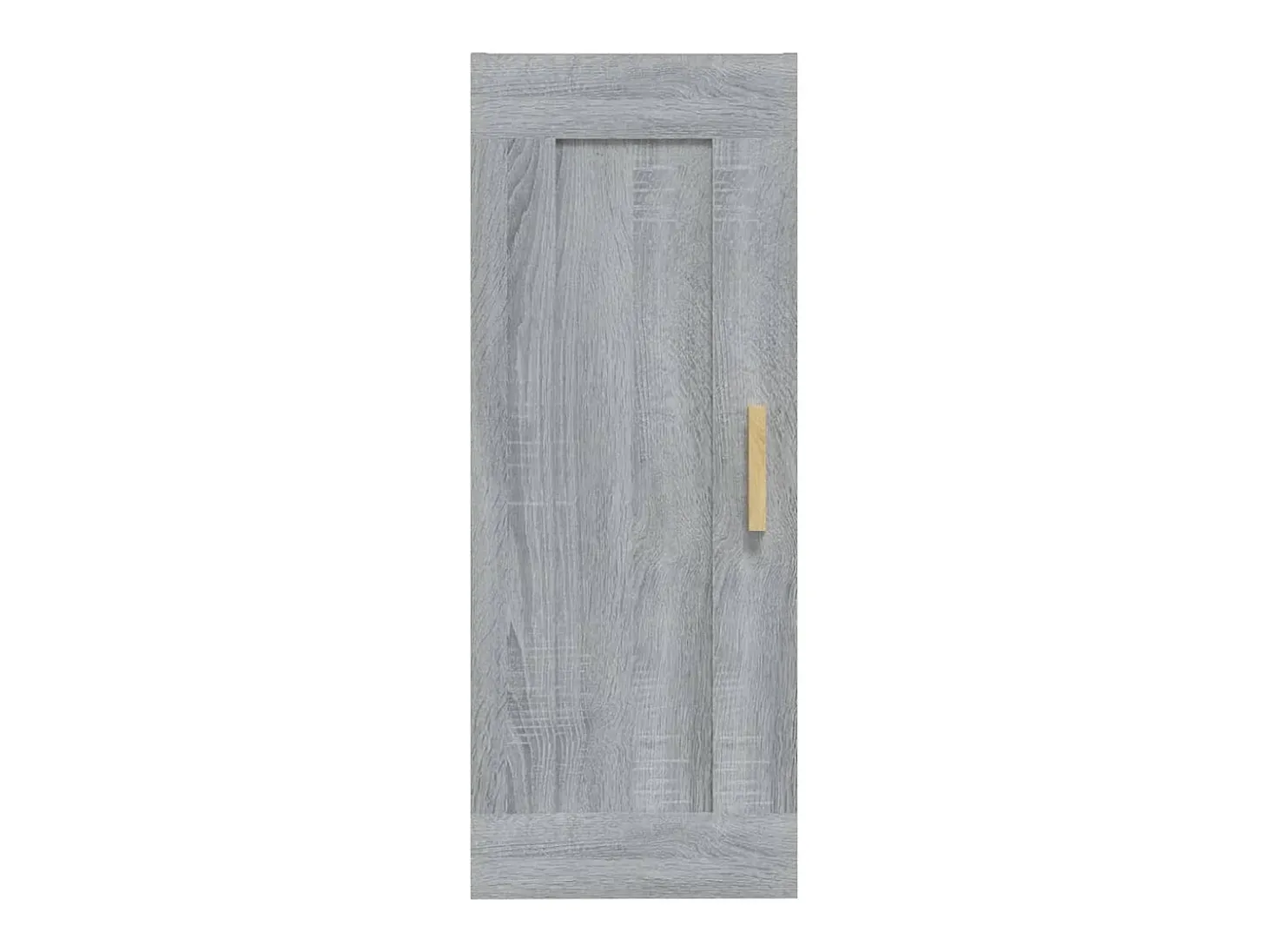 Armario de pared Sonoma gris 35x34x90 cm Madera de ingeniería