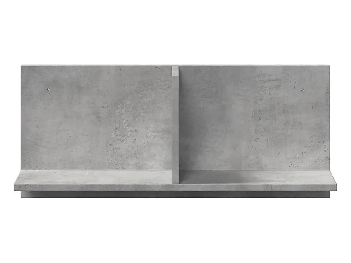 Armario de pared 70x16,5x30 cm gris hormigón madera de ingeniería