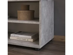 Armario de salón hormigón 70.8x35.3x38.9 berno