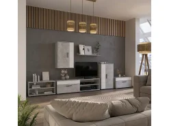 Armario de salón hormigón 70.8x35.3x38.9 berno