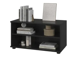 Armario de salón negro 70.8x35.3x38.9 berno