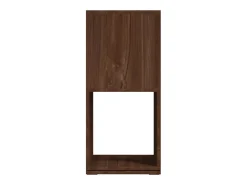 Armario giratorio aglomerado roble marrón 34,5x34,5x75,5 cm