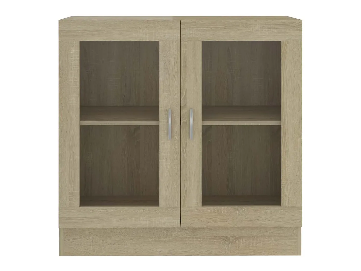 Armario libros madera contrachapada color roble 82,5x30,5x80 cm