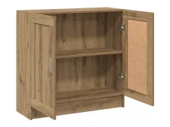 Armario libros madera ingeniería roble artisan 82,5x30,5x80 cm