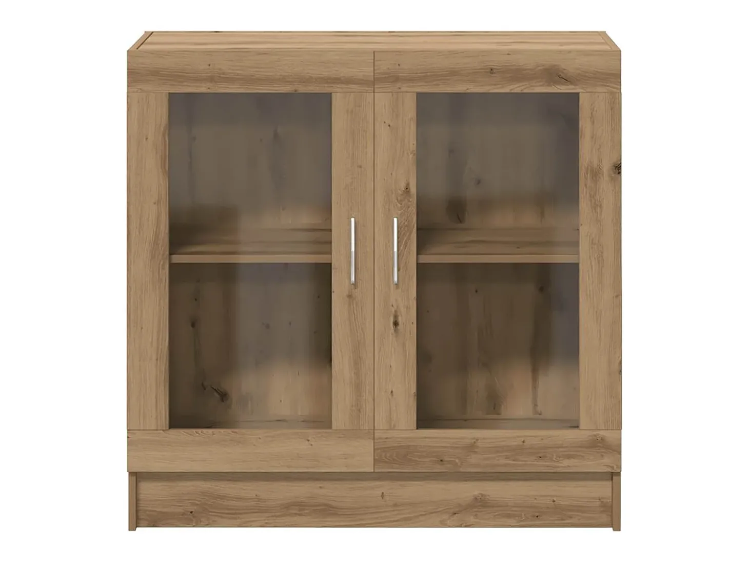 Armario libros madera ingeniería roble artisan 82,5x30,5x80 cm