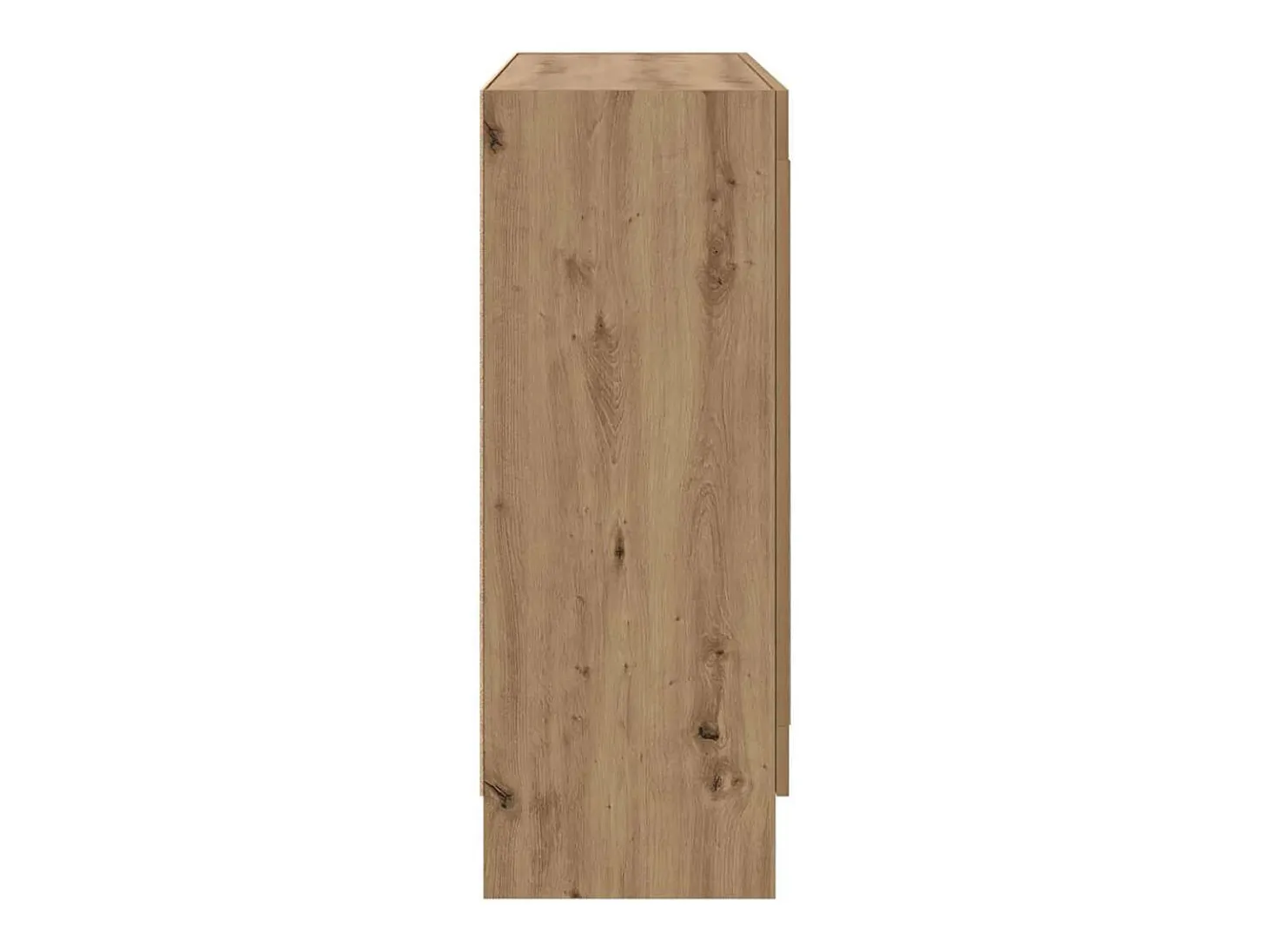 Armario libros madera ingeniería roble artisan 82,5x30,5x80 cm