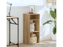 Armario libros madera ingeniería roble artisan 34x31x80 cm