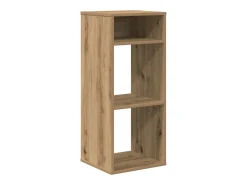 Armario libros madera ingeniería roble artisan 34x31x80 cm