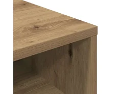 Armario libros madera ingeniería roble artisan 34x31x80 cm