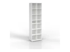 Armario para zapatos blanco 52.4x33.3x183.3 paris
