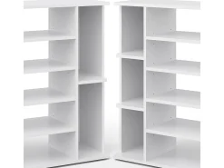 Armario para zapatos blanco 116.2x30.1x87.4 levin