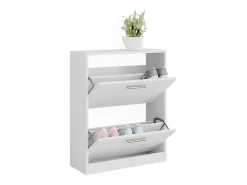 Armario para zapatos blanco 59x22x72.5 gizmo