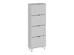 Armario para zapatos blanco 60x23.5x166.7 helge