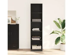 Armario Roble negro 50 x 50 x 200 cm Madera contrachapada