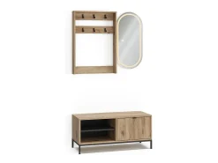 Armario roble vikingo 100x40x45 eliza