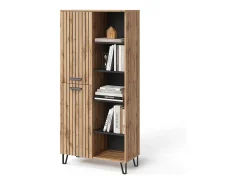 Armario roble wotan 80x38x172 amber