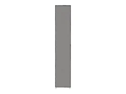 Armario zapatero de tela gris 60x30x166 cm ES233509