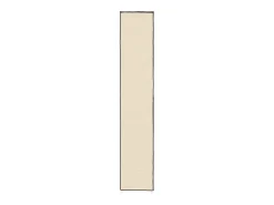 Armario zapatero de tela crema 60x30x166 cm ES921902