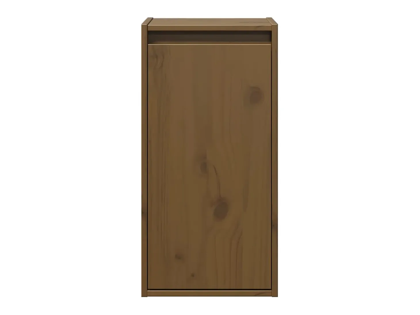 armarios de pared marrón miel de 30 x 30 x 60 cm de madera maciza de pino.