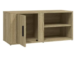 Arnaldo Mueble TV 2 uds madera contrachapada roble Sonoma 80x31,5x36 cm