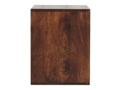 Artisan Furniture Madera maciza Mesa auxiliar Solis Open California Walnut