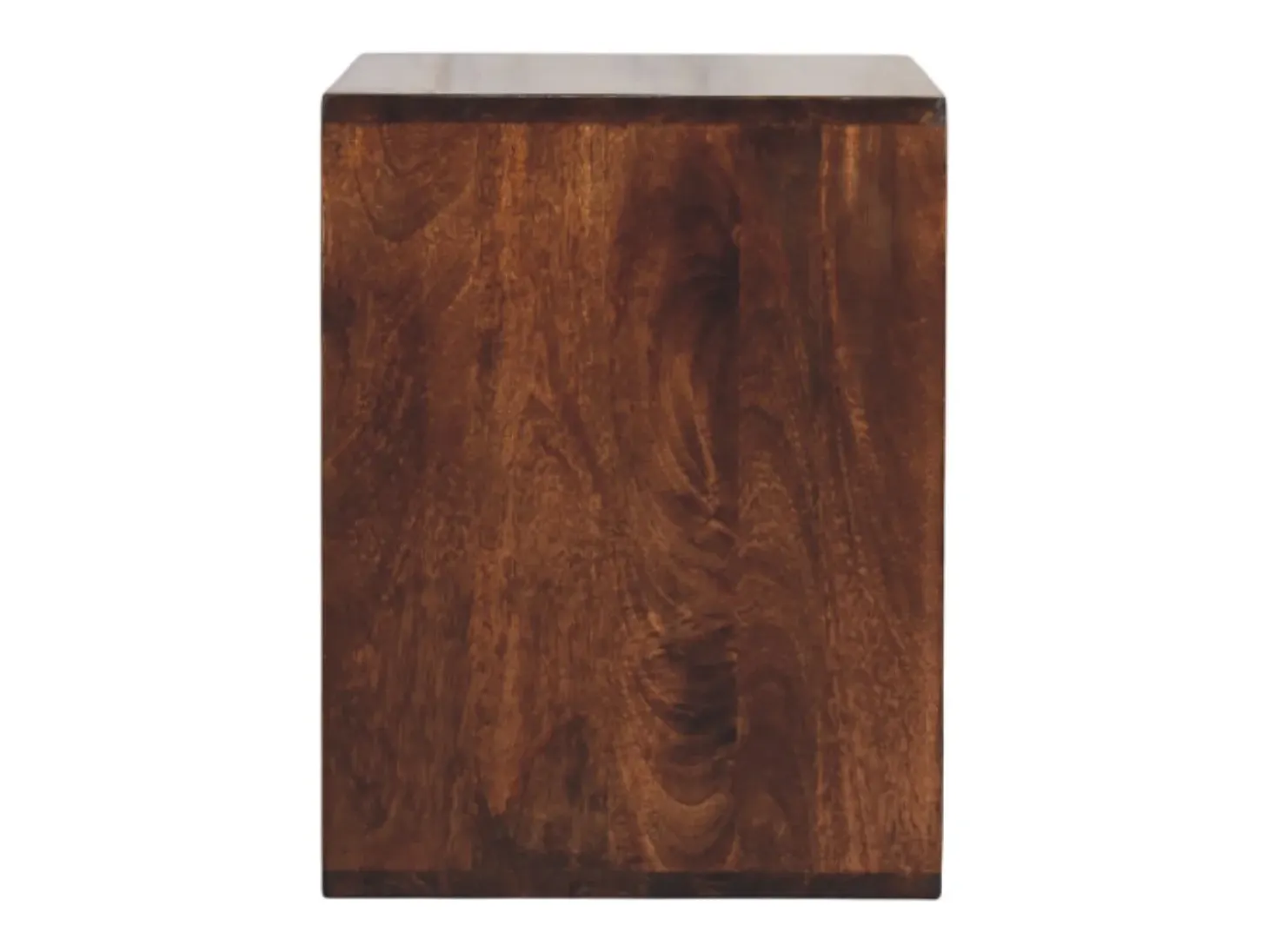 Artisan Furniture Madera maciza Mesa auxiliar Solis Open California Walnut