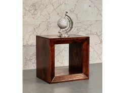 Artisan Furniture Madera maciza Mesa auxiliar Solis Open California Walnut