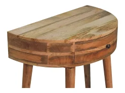 Artisan Furniture Madera maciza Mesa consola Odyssey Oak-ish