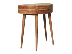 Artisan Furniture Madera maciza Mesa consola Odyssey Oak-ish