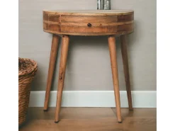 Artisan Furniture Madera maciza Mesa consola Odyssey Oak-ish