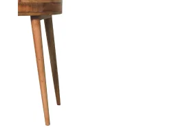 Artisan Furniture Madera maciza Mesa consola Odyssey Oak-ish