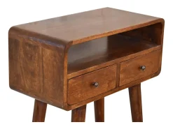 Artisan Furniture Mini consola de castaño