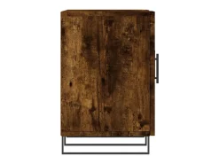Astrid Helene Mueble de TV madera de ingeniería roble ahumado 150x30x50 cm
