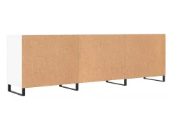 Astrid Helene Mueble para TV madera de ingeniería blanco 150x30x50 cm