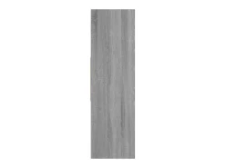 Avenra Estantería madera contrachapada gris Sonoma 97,5x29,5x100 cm