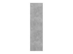 Aymee Mueble TV pared madera contrachapada hormigón 37x37x142,5 cm