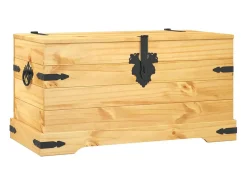Baúl de almacenaje Corona Range de pino mexicano 91x49,5x47 cm ES676429