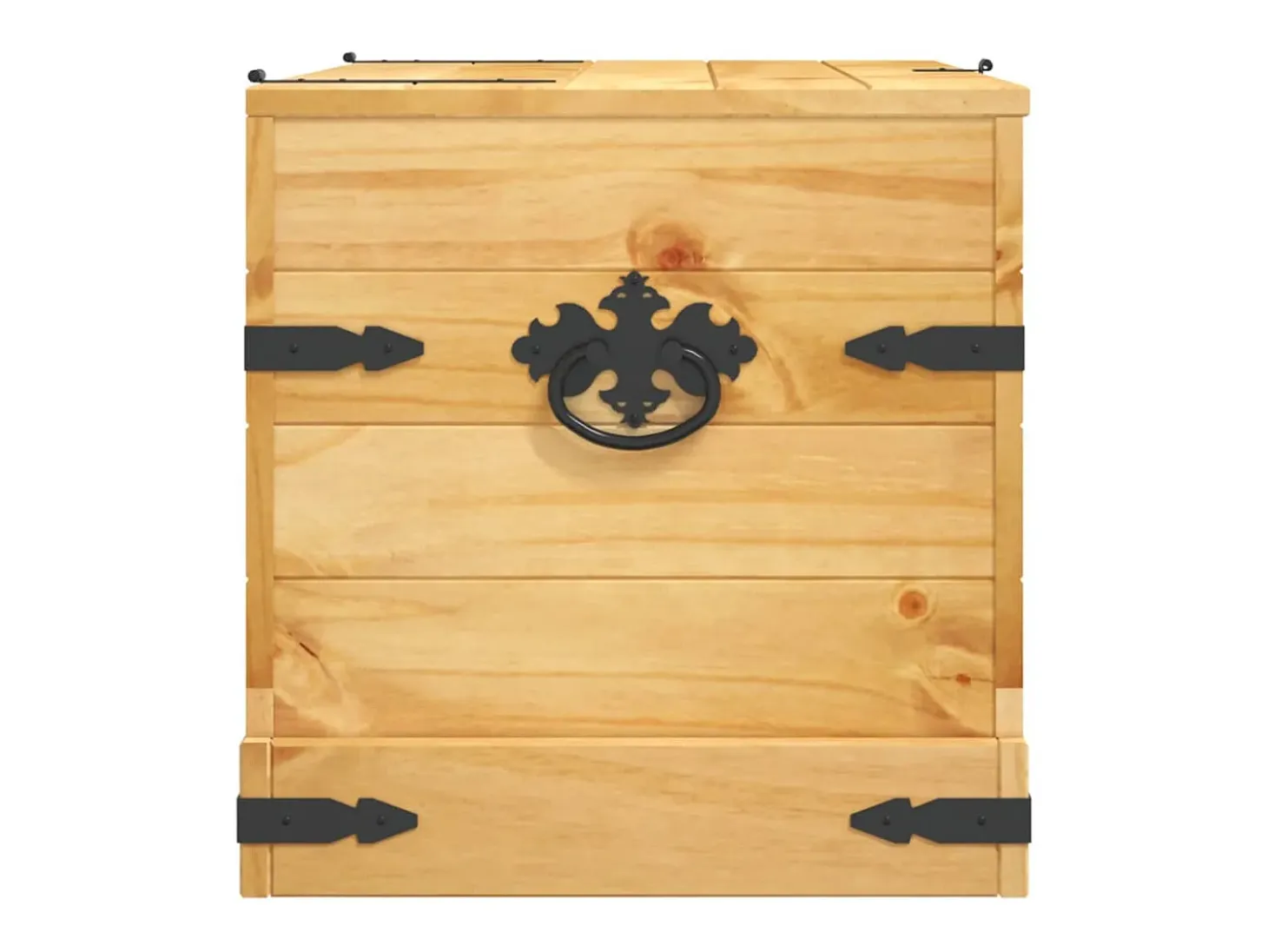 Baúl de almacenaje Corona Range de pino mexicano 91x49,5x47 cm ES676429