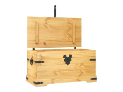Baúl de almacenaje Corona Range de pino mexicano 91x49,5x47 cm ES676429