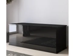 Baúl para Dormitorio en Negro 100x40x40cm Ariel
