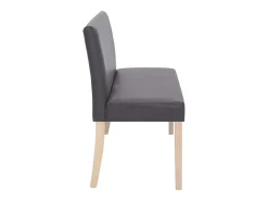 Banco 139,5 cm Piel Sintética Gris