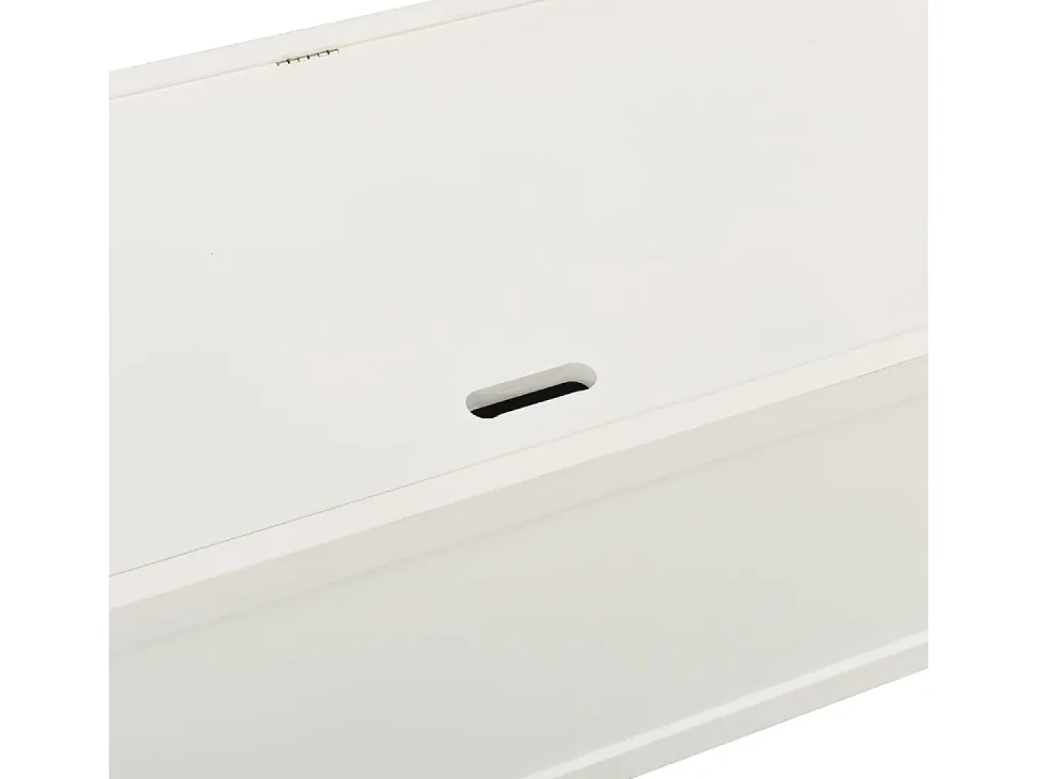 Banco Blanco 107x45x75,5 cm Madera Maciza de Abeto