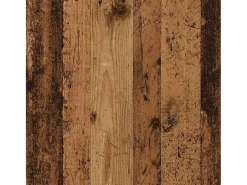 Banco de almacenaje de madera antigua 42x42x45 cm madera de ingeniería