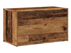 Banco de entrada 80x40x45 cm madera vieja de ingeniería de madera