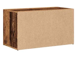 Banco de entrada 80x40x45 cm madera vieja de ingeniería de madera