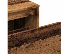 Banco de entrada 80x40x45 cm madera vieja de ingeniería de madera