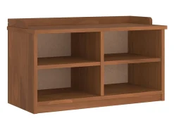 Banco de recibidor SANDNES 87x40x50 cm madera maciza de pino