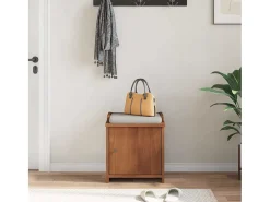 Banco de recibidor SANDNES 45x40x50 cm madera maciza de pino